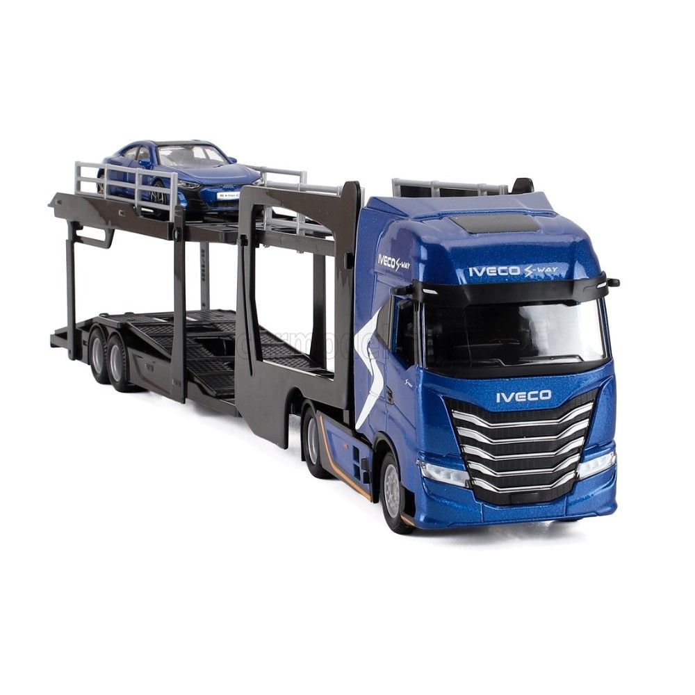 1/43 - Iveco S-WAY 570 + Audi E-Ttron GT 2021