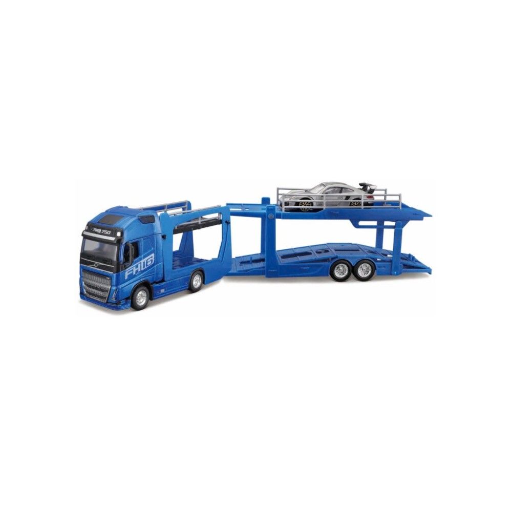 1/43 - Volvo FH16 Globetrotter 750 XXL Auto Transportadora + Porsche 911 GT2 RS