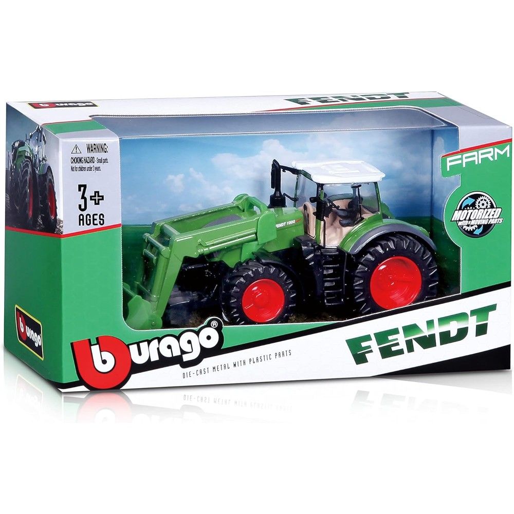 Tractor Fendt 1000 Vario com pá carregadora