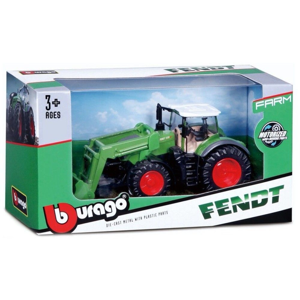 Tractor Fendt 1000 Vario com carregadora de pinças