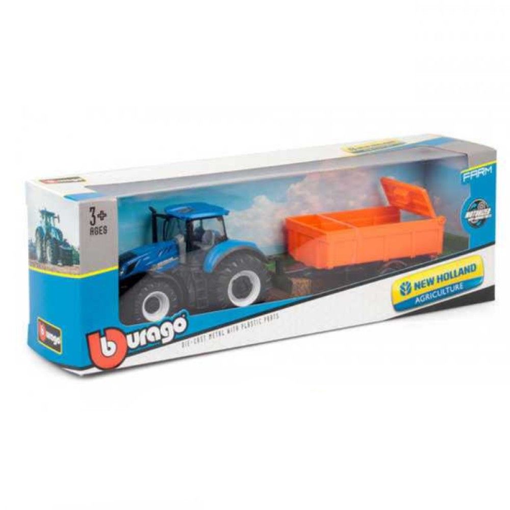 Tractor New Holland Tractor T7.315 com atrelado