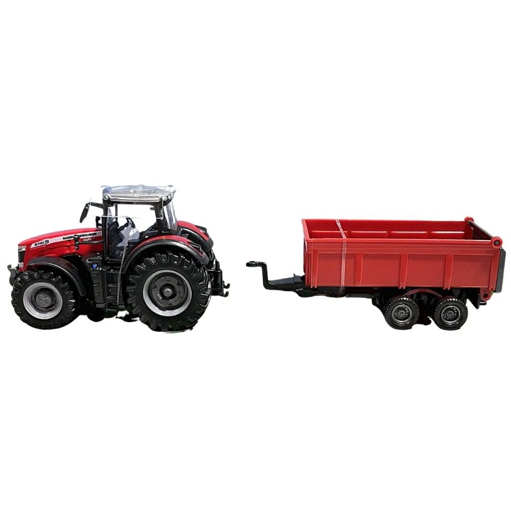 Tractor  Massey Ferguson 8740S com atrelado