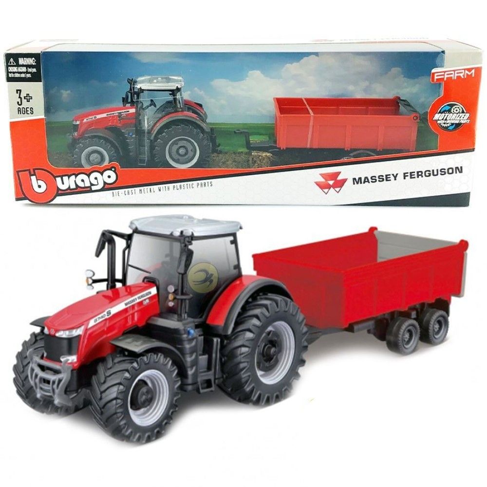 Tractor  Massey Ferguson 8740S com atrelado