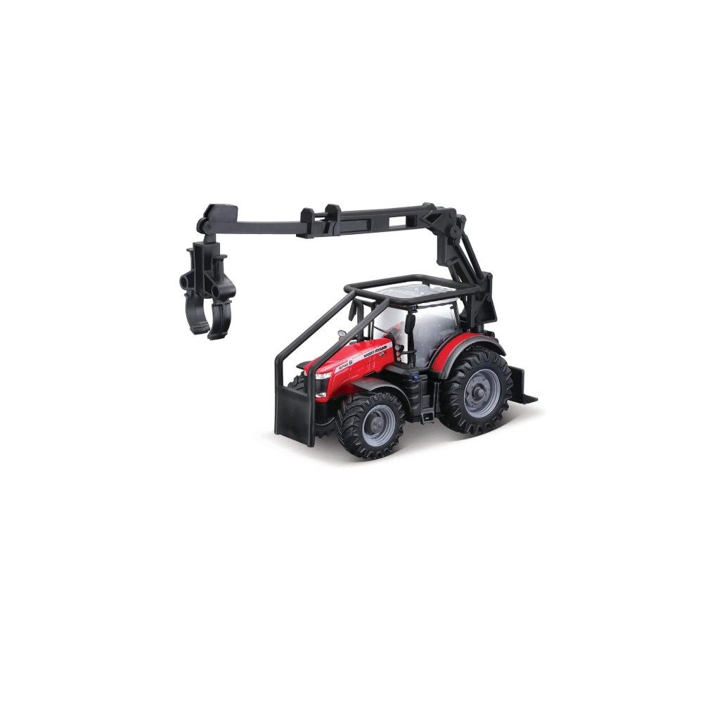 Tractor Massey Ferguson 8740S florestal com grua
