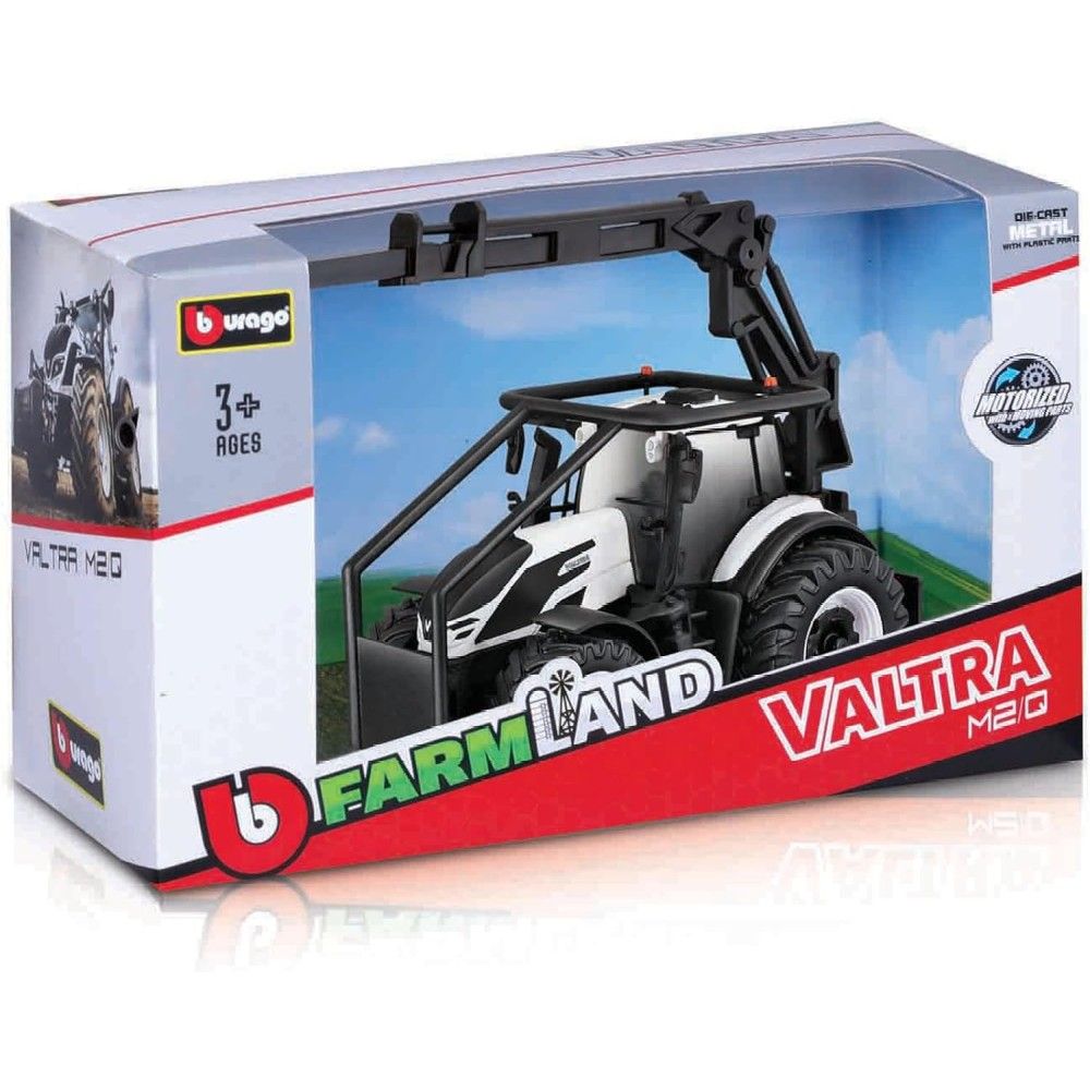 Tractor Valtra N174 florestal com grua