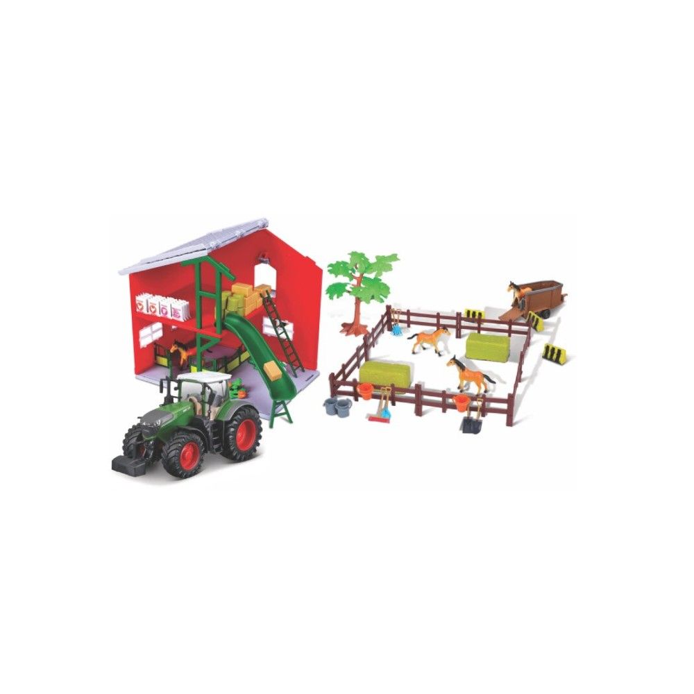 Estábulo som acessórios mais Tractor Fendt