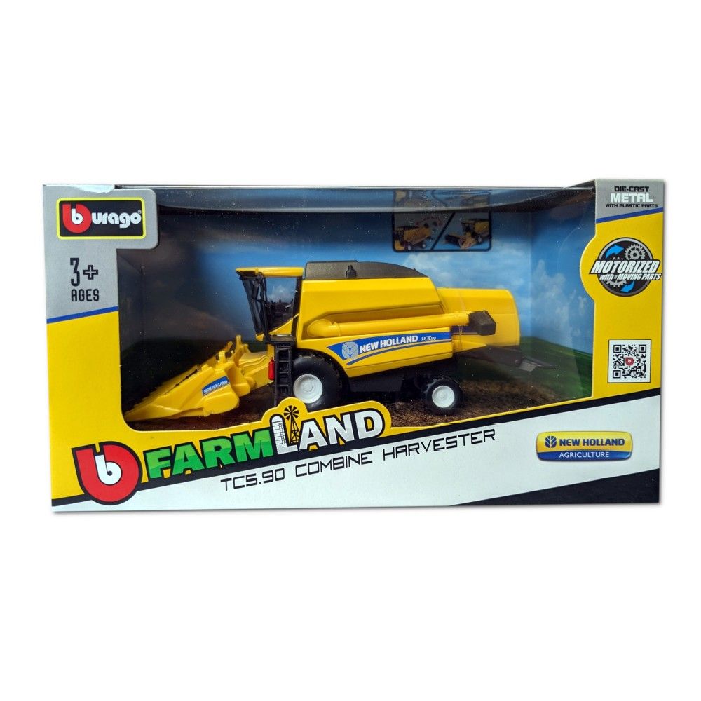 Ceifeira-debulhadora New Holland TC5.90 com plataforma de milho