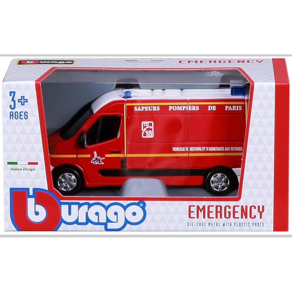 1/50 - Renault Master Bombeiros de Paris