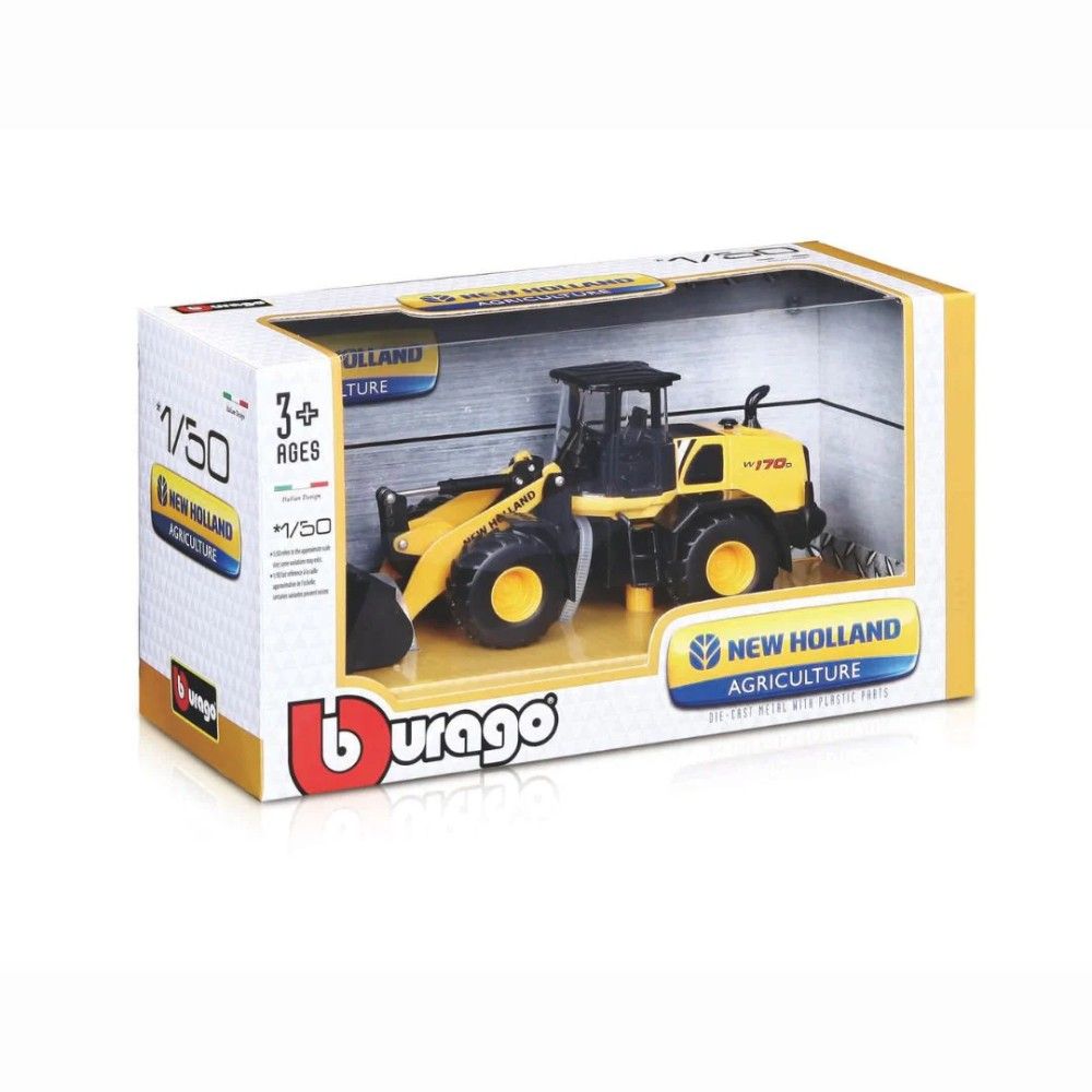 1/50 - Carregadora de Rodas New Holland W170D