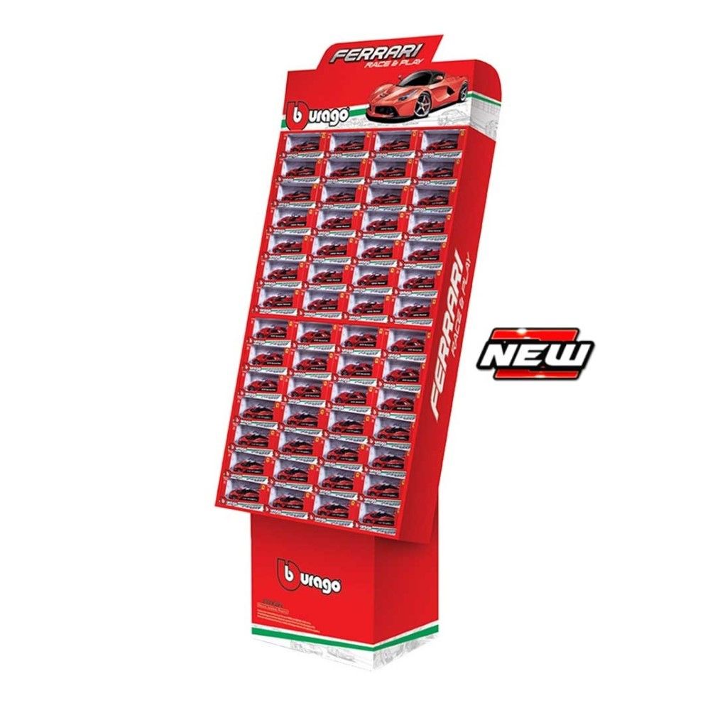 1/43 - Display Ferrari (Sortido de 112un)