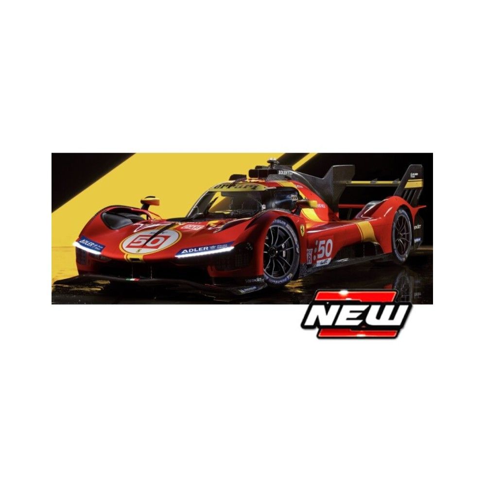 1/43 - Ferrari 499P 3.0L Turbo V6 #50 Fuoco/Nielsen/Molina 24H Le Mans 2025