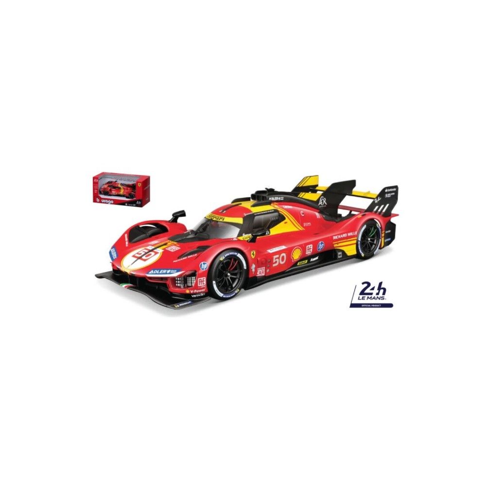 1/43 - Ferrari 499P #50 Vencedor 24H Le Mans 2024