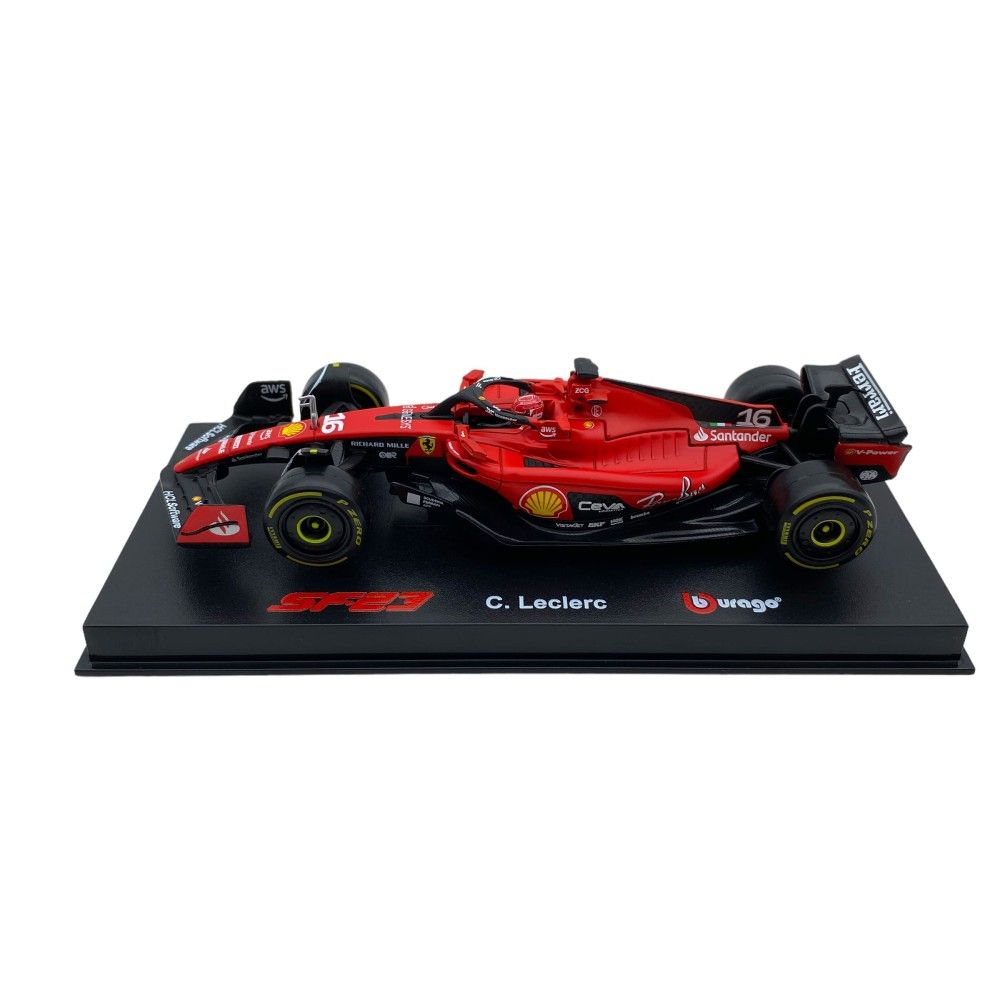 1/43 - F1 Ferrari SF-23 #16 Charles Leclerc (com capacete)