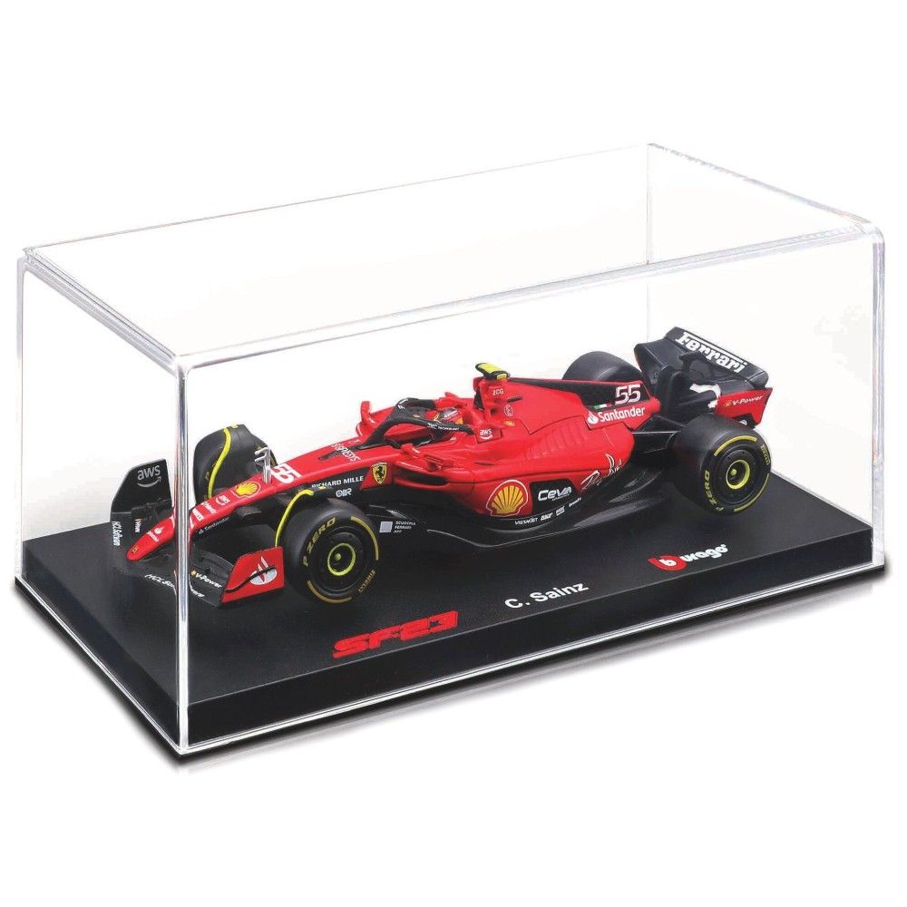 1/43 - F1 Ferrari SF-23 #55 Carlos Sainz (com capacete)