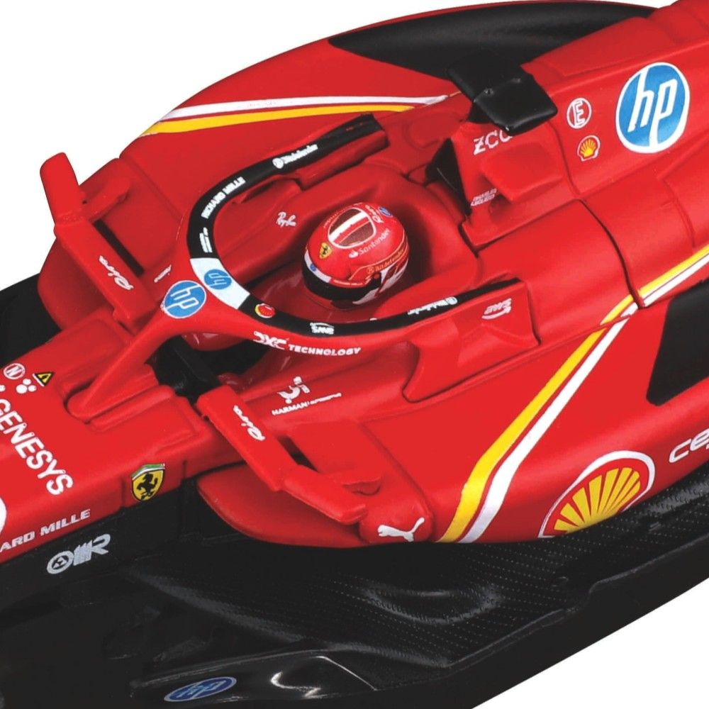 1/43 - F1 Ferrari SF24 #16 Charles Leclerc (com capacete)