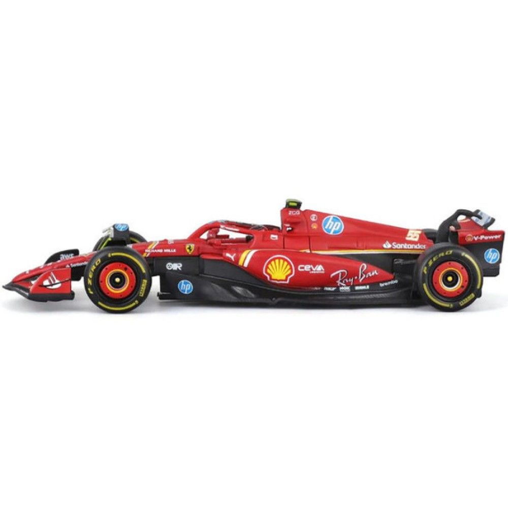 1/43 - F1 Ferrari SF-24 #55  Carlos Sainz (com  capacete)