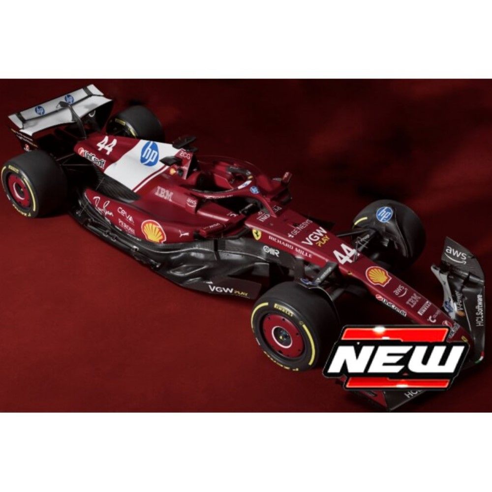 1/43 - F1 Ferrari SF-25 #44 Lewis Hamilton 2025 (com Capacete)