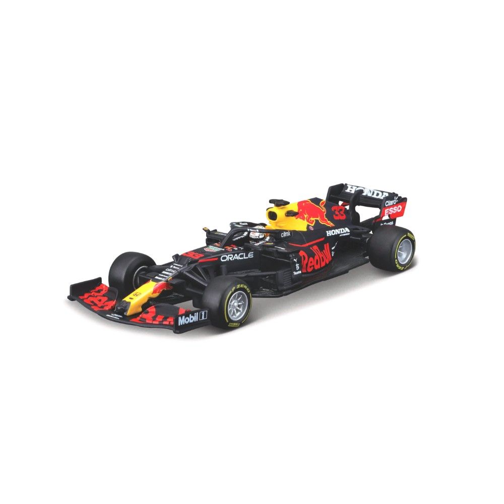 1/43 - F1 Red Bull RB16B #33 Max Verstappen com Capacete