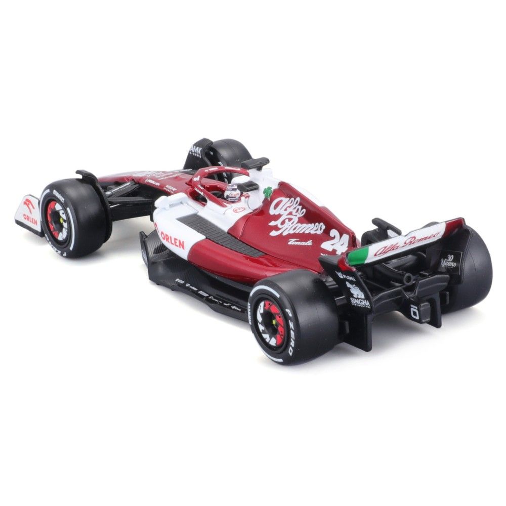 1/43 - F1 Alfa Romeo C42 Team Orlen #24 2022 G.Zhou com Capacete