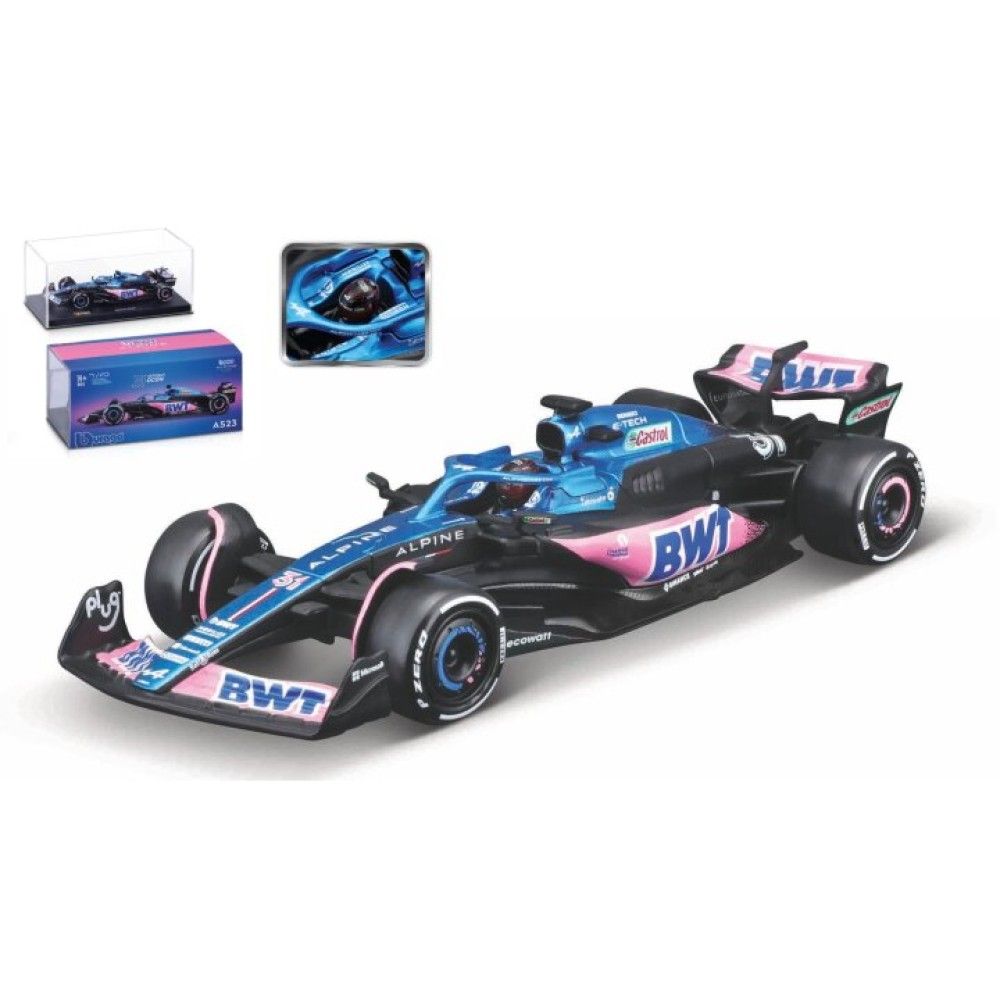 1/43 - F1 Alpine A523 #31 E.Ocon com Capacete