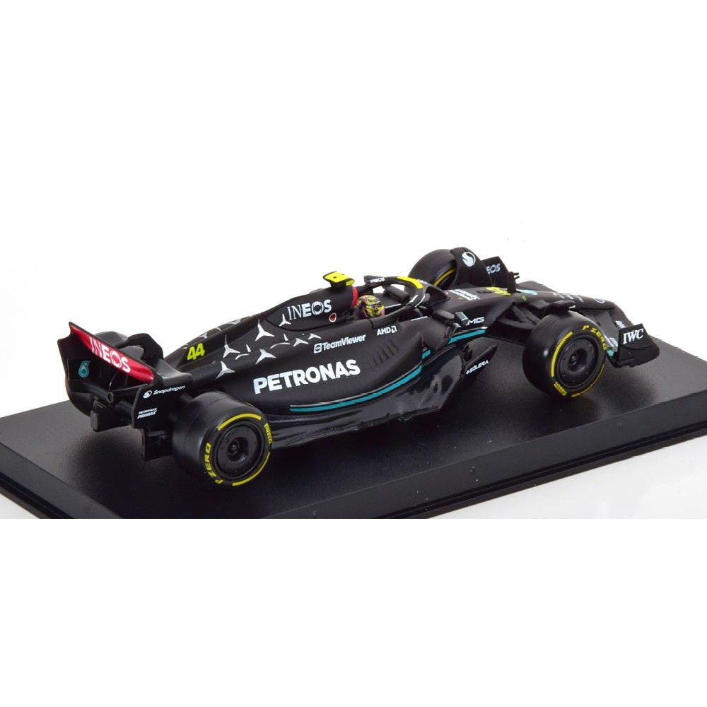 1/43 - F1 Mercedes AMG W14 #44 L.Hamilton com Capacete