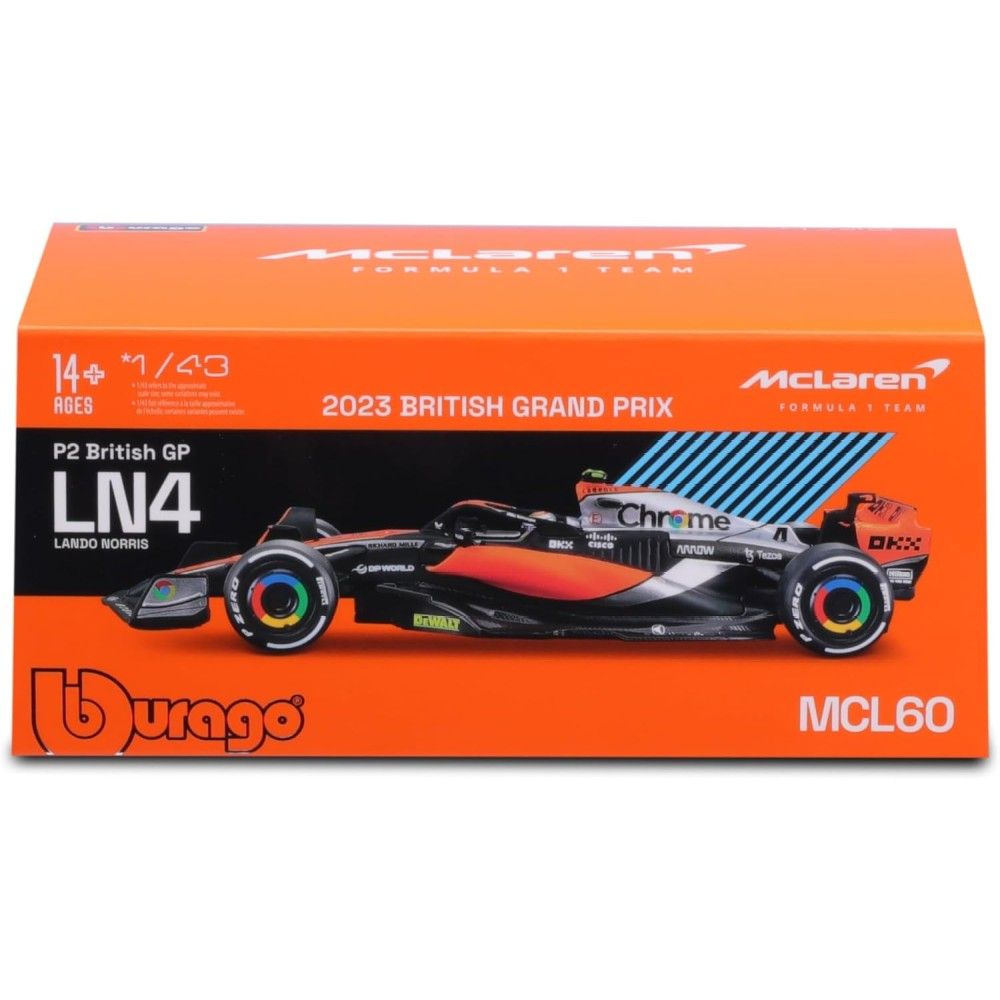 1/43 - F1 McLaren MCL60 #4 L.Norris