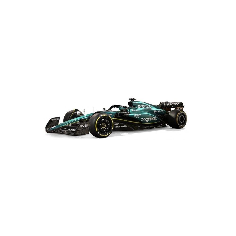 1/43 - F1 Aston Martin AMR23 #14 Fernando Alonso com Capacete
