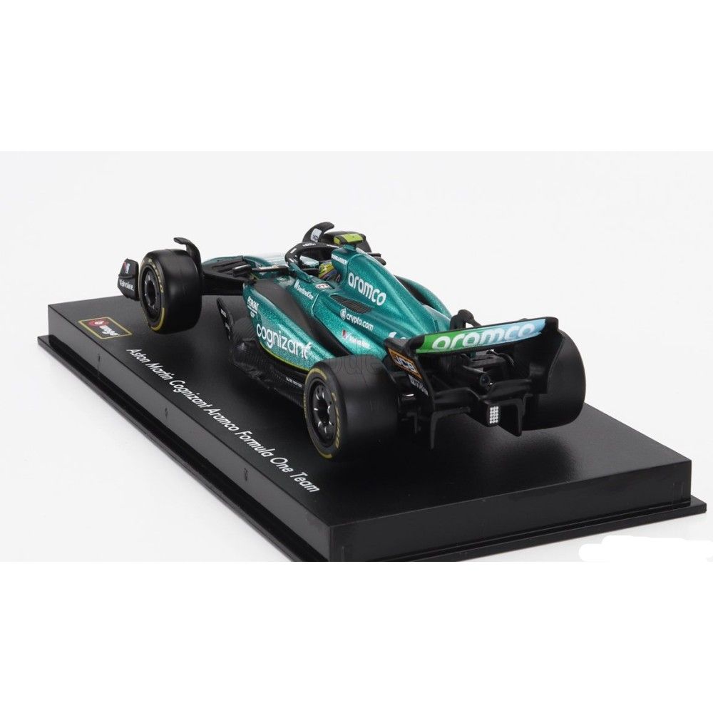 1/43 - F1 Aston Martin AMR23 #14 Fernando Alonso com Capacete