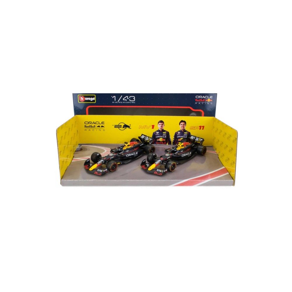 1/43 - F1 Red Bull RB20 #1 Max Verstappen + #11 S.Perez 2024