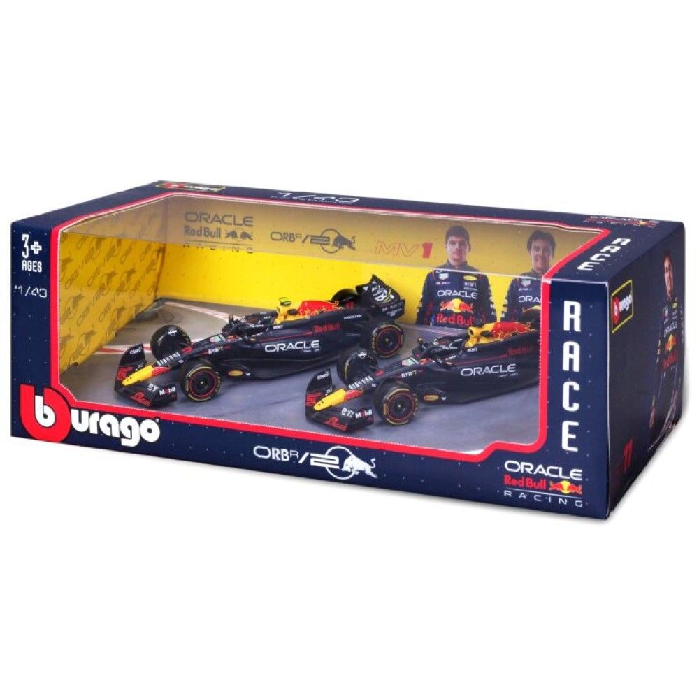 1/43 - F1 Red Bull RB20 #1 Max Verstappen + #11 S.Perez 2024