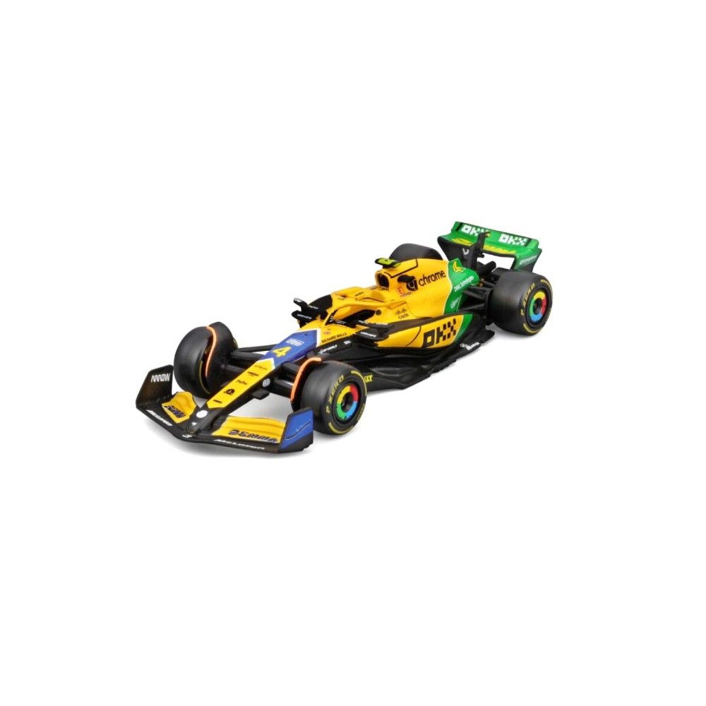 1/43 - F1 McLaren MCL38 - Lando Norris #4 - Edição 30ºAyrton Senna
