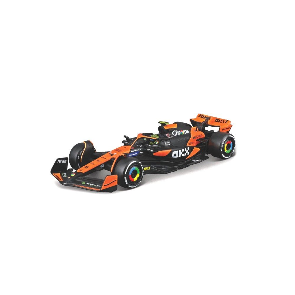 1/43 - F1 McLaren MCL38 - Lando Norris #4 com Capacete