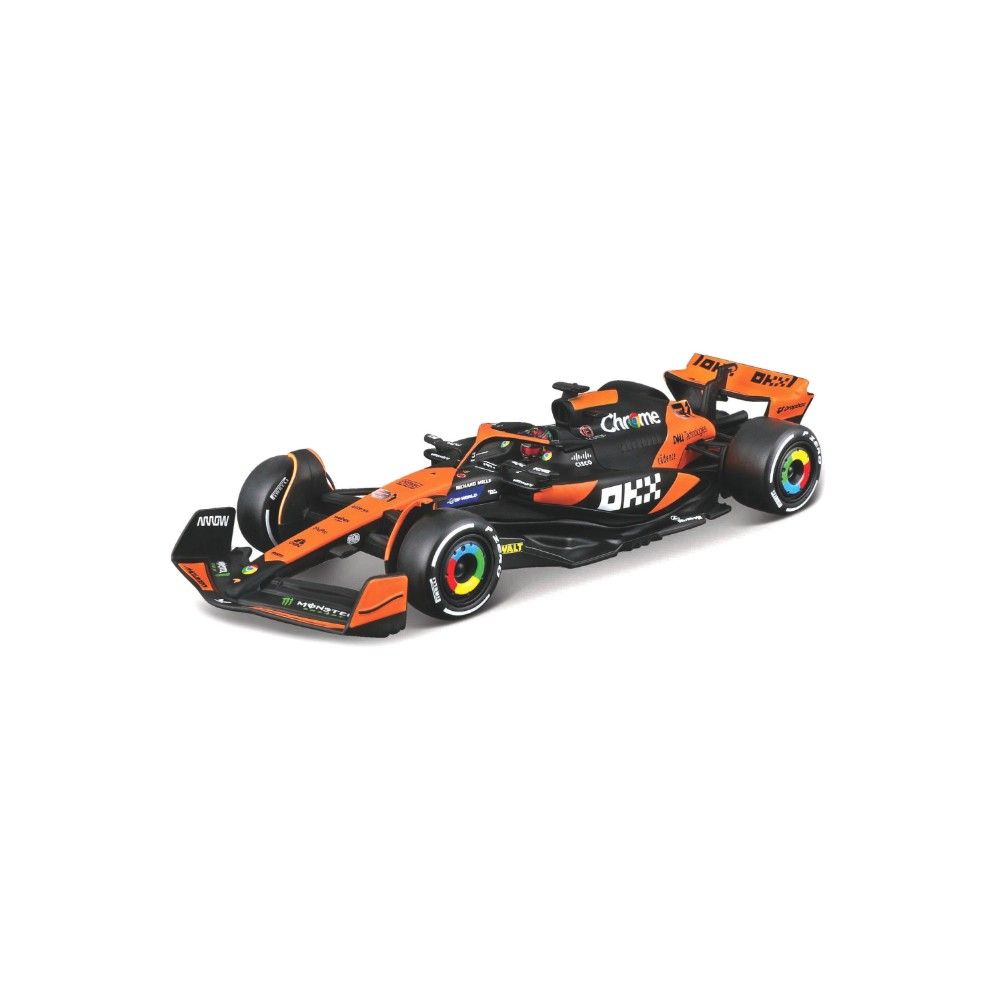 1/43 - F1 McLaren MCL38 - Oscar Piastri #81 com Capacete