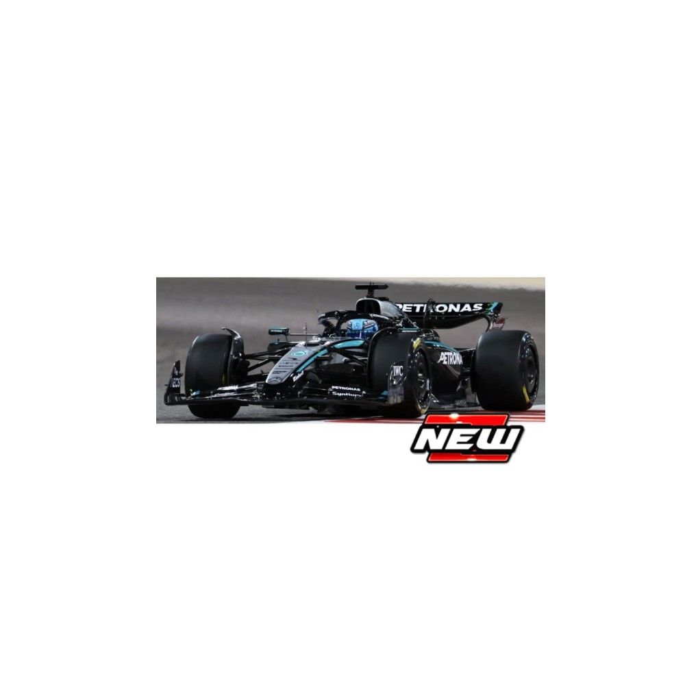 1/ 43 - F1 Mercedes Benz AMG W16 #63 George Russell 2025 com Capacete
