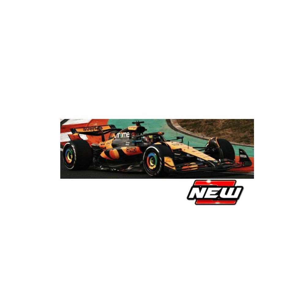 1/43 - F1 Mclaren MCL39 #81 Oscar Piastri 2025 com Capacete