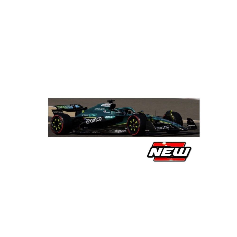 1/43 - F1 Aston Martin AMR 25 #18 Lance Stroll 2025 com Capacete