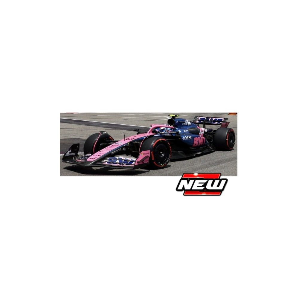 1/43 - F1 BWT Alpine A525 #43 Franco Colapinto 2025 com Capacete