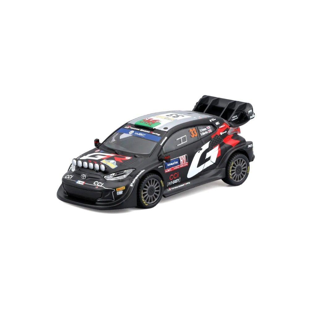 1/43 - Toyota Yaria Rally1 Hybrid #33 Gazoo Racing 2024