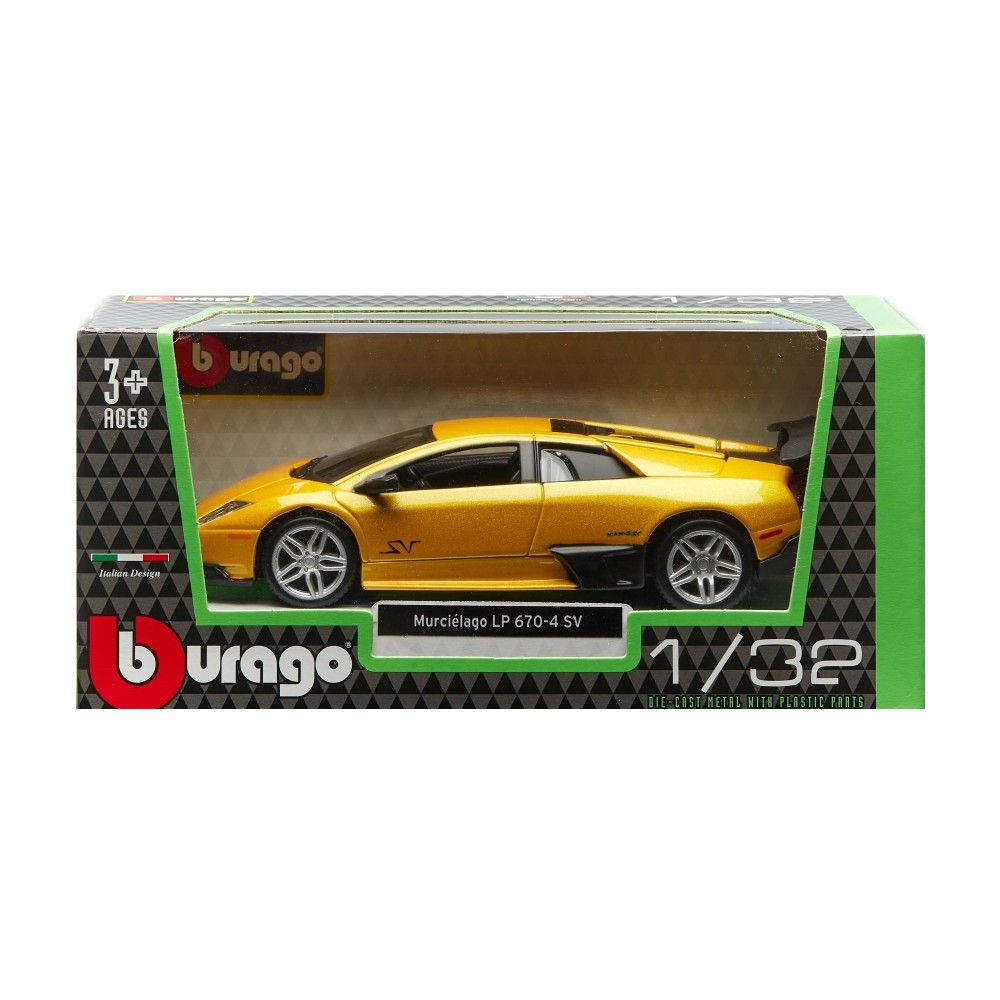 1/32 - Lamborghini Murcielago LP 670-4 SV (amarelo)