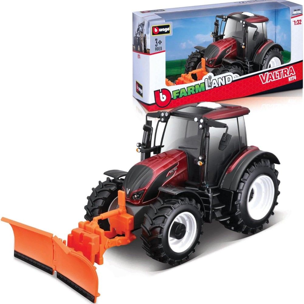 1/32 - Tractor Valtra N174 com limpa neves