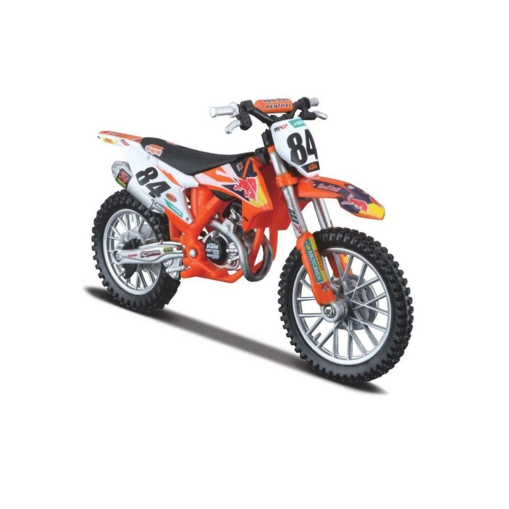 1/18 - KTM SX 450 #84 Jeffrey Herlings, Red Bull - Campeão do Mundo 2021