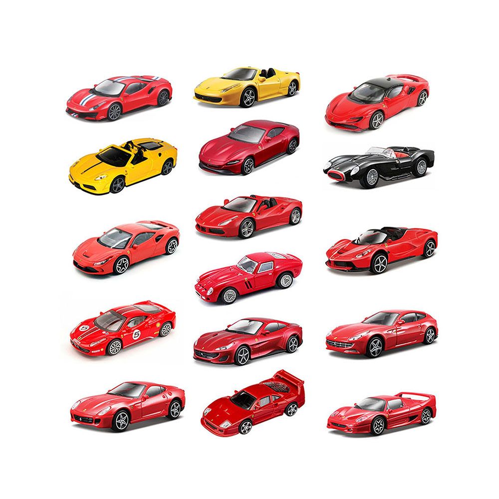 1/64 - Sortido Ferrari (blister)