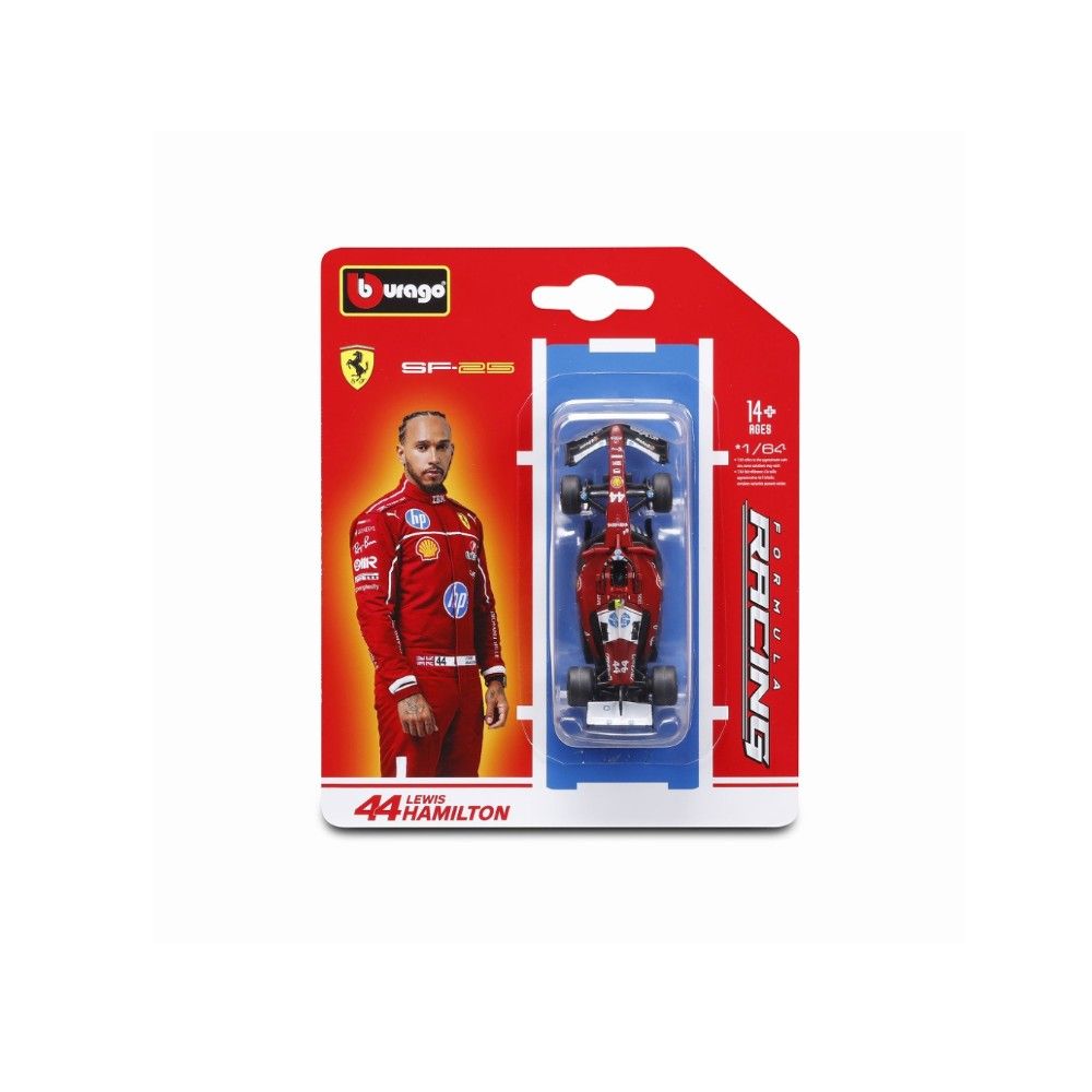 1/64 - F1 Ferrari SF-25, #44 Lewis Hamilton, 2025