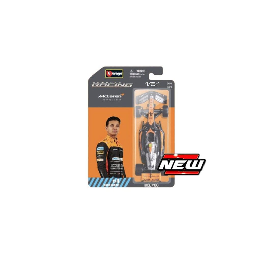 1/64 - F1 McLaren MCL39, #4 Lando Norris, 2025