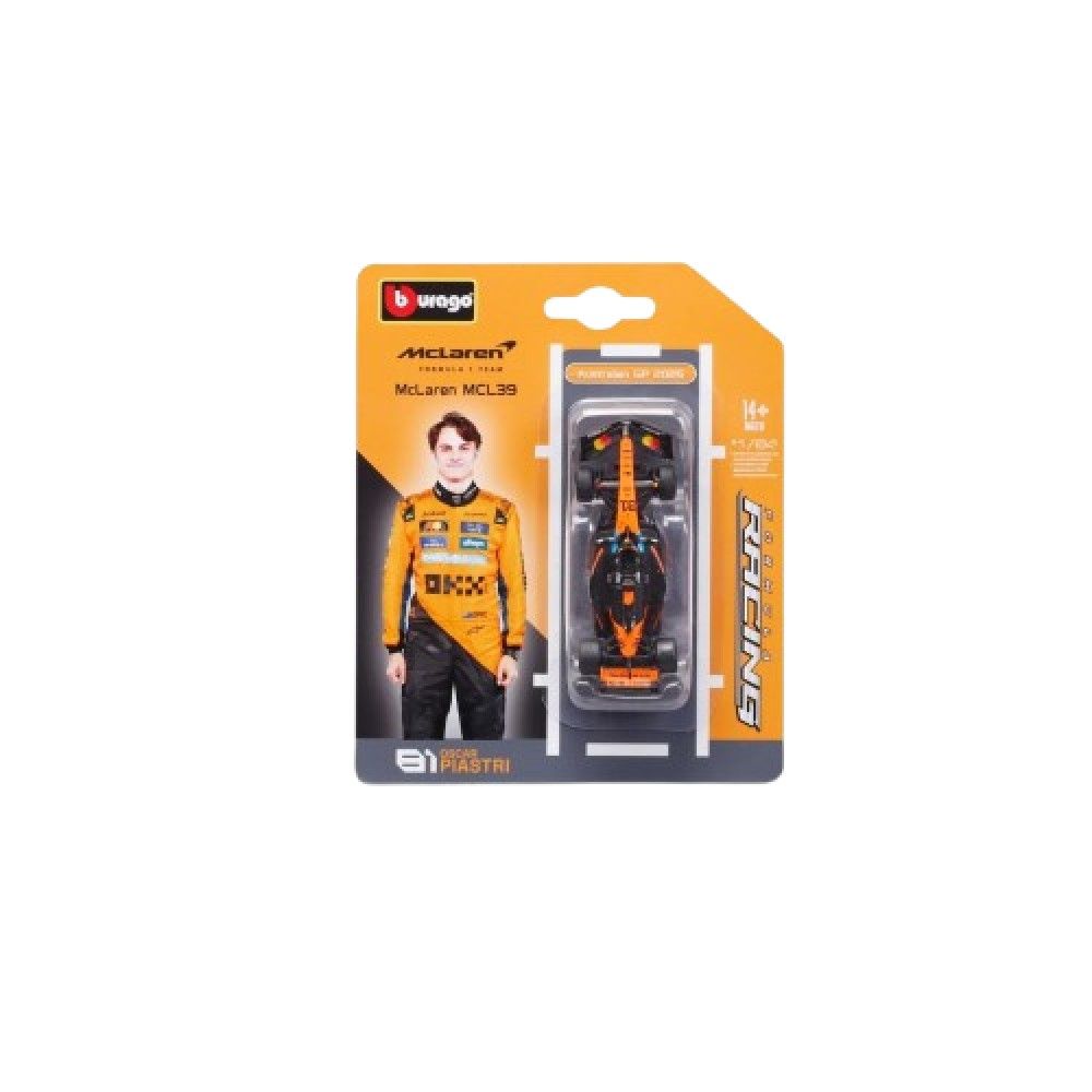 1/64 - F1 Mclaren MCL39, #81 Oscar Piastri, 2025