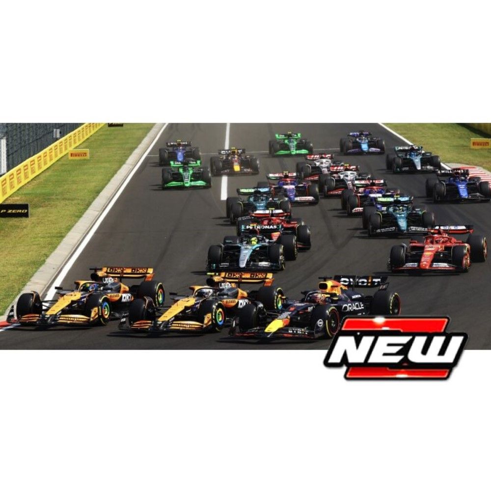 1/64 - Display de 12 carros de Fórmula 1