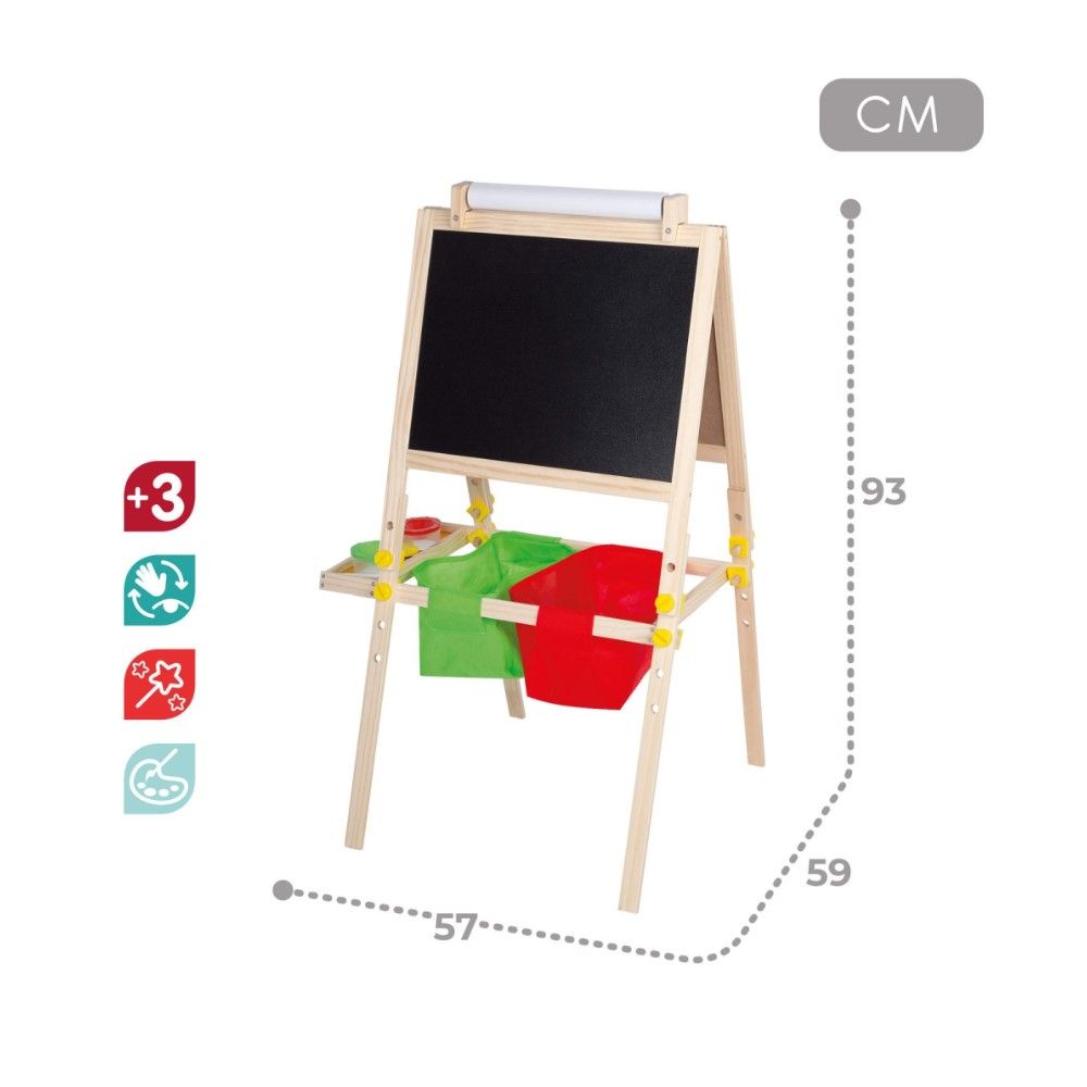Quadro 3 em 1  93x59cm c/ Acessórios
