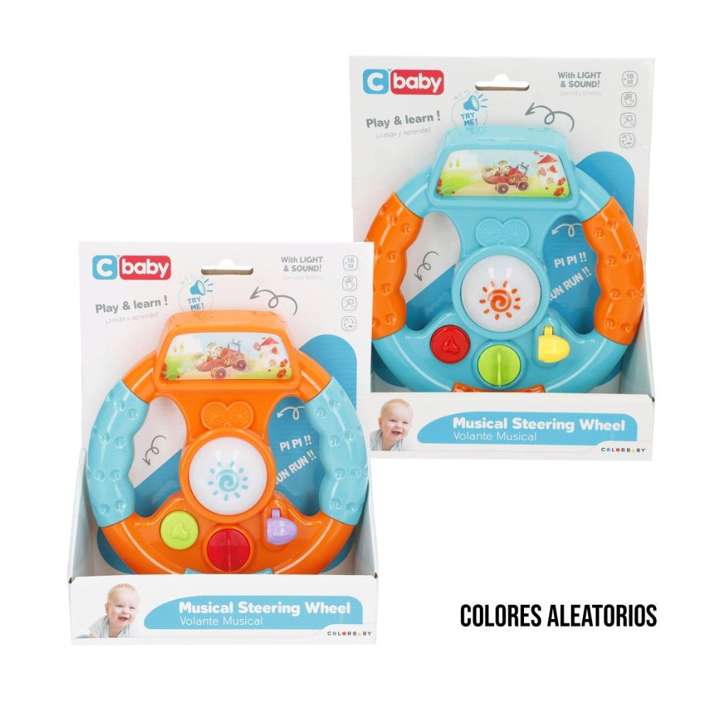 Volante de Atividades com Luzes e Sons