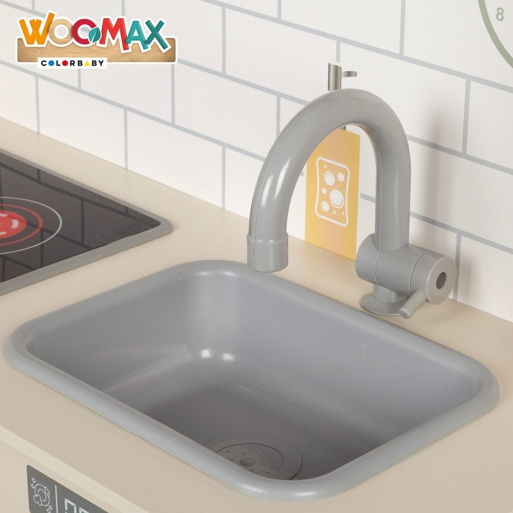 Cozinha de Madeira c/ luz e sons (100x70x30cm)