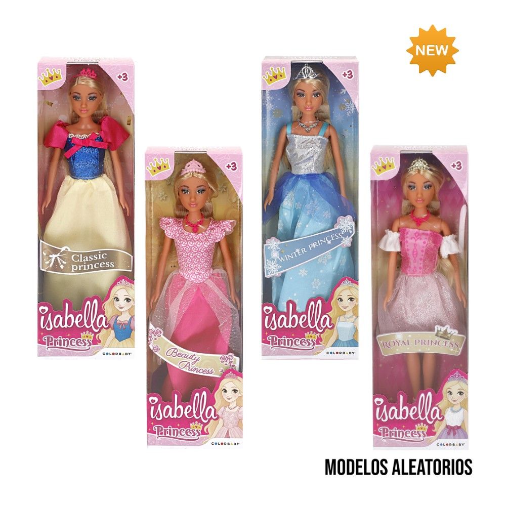 Isabella - sortido de Princesas (3 modelos)